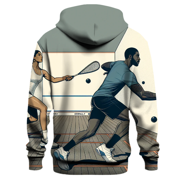 Squash Court Strategy Hoodie