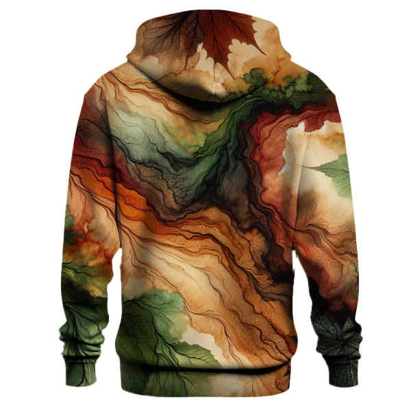 Earthy Tones Cascade Hoodie