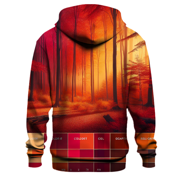 Autumn Foliage Design Hoodie