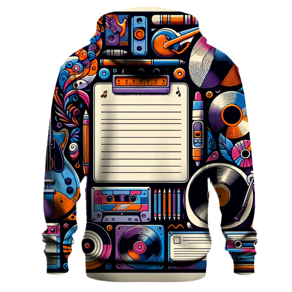 Classic 70s Music Scene Hoodie