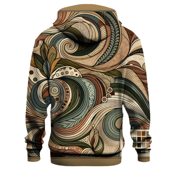 Classic Bohemian Swirls Hoodie