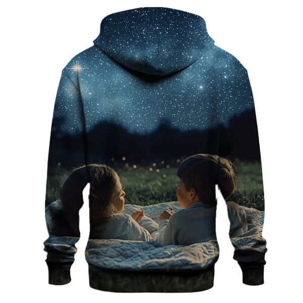 Starlit Dreams A Night of Stargazing Hoodie
