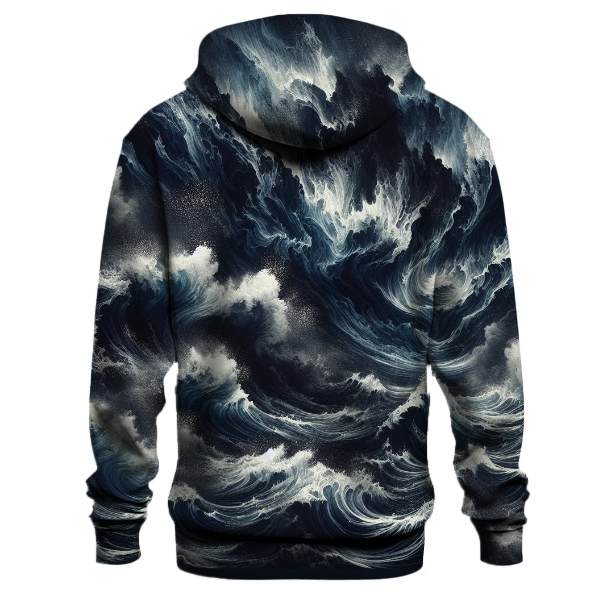 Stormy Sea Tie-Dye Hoodie