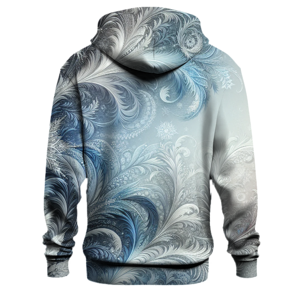 Winter's Frosted Dawn Hoodie