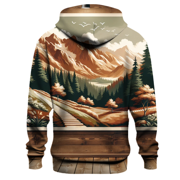 Retro Hiking Trails Hoodie