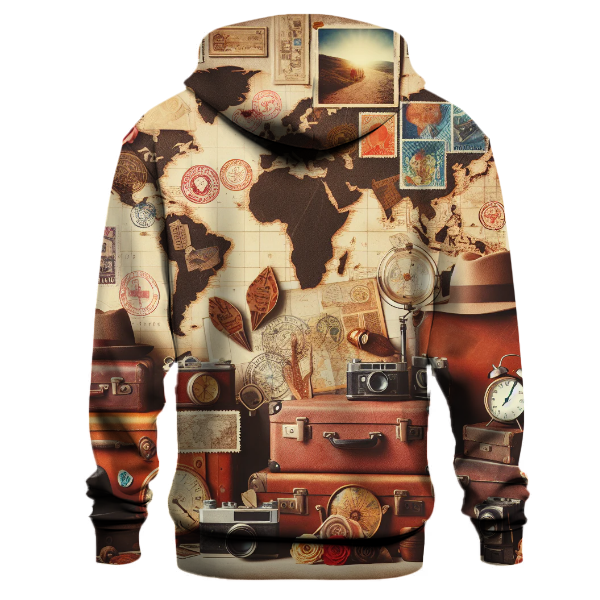 Retro Travel Vibes Hoodie