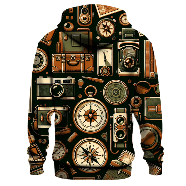 Vintage Adventure Awaits Design Hoodie