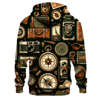 Vintage Adventure Awaits Design Hoodie