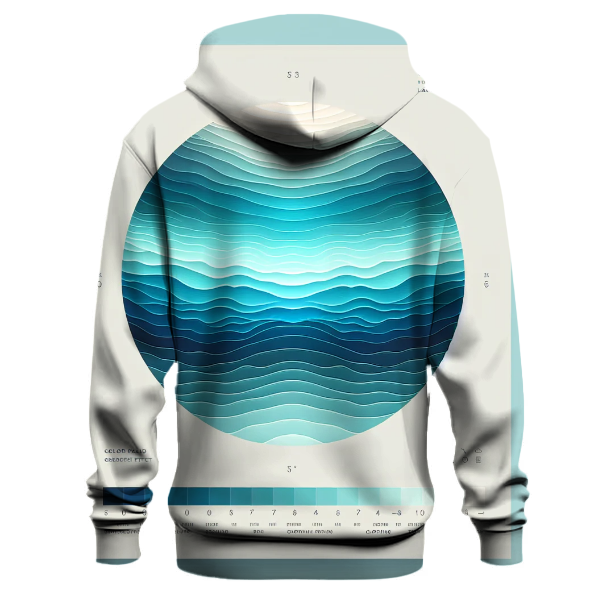 Sapphire Lagoon Gradient Hoodie