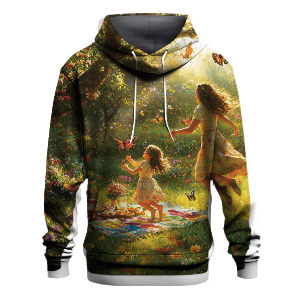 The Echo of Laughter A Mothers Joyful Spirit Hoodie