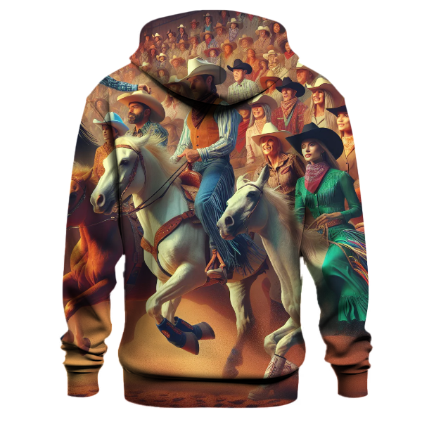 Rodeo Cowboy Spirit Hoodie