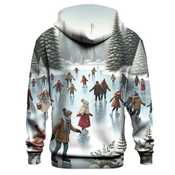 Frozen Lake Skating Hoodie