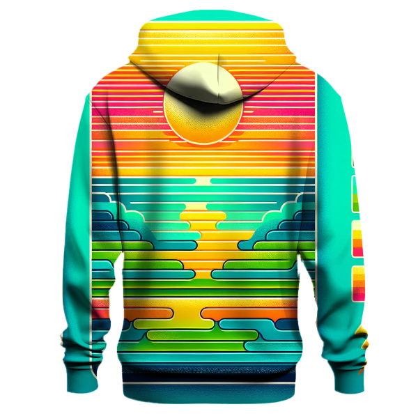 Electric Summer Fade Hoodie