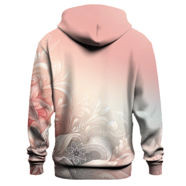Frosted Rose Gradient Hoodie