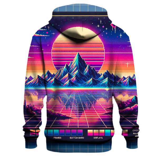 Digital Landscape Hoodie