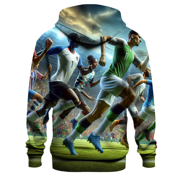 Soccer Field Victory Hoodie