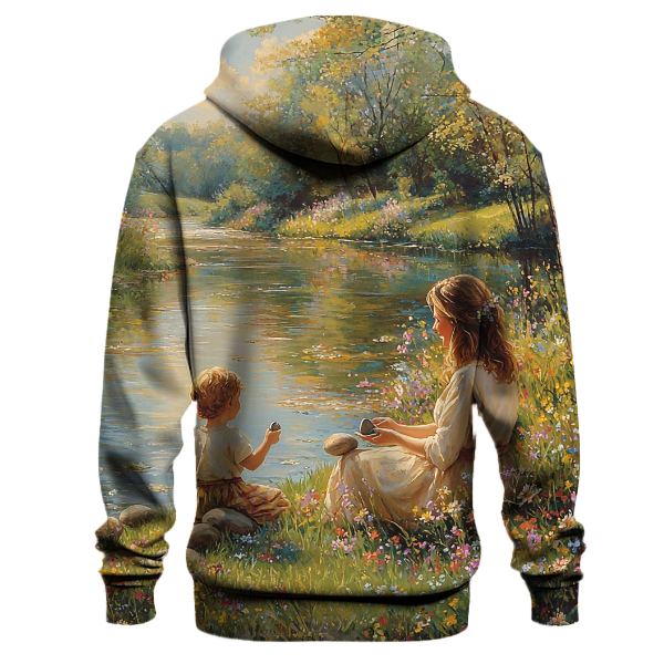 The Gentle Stream A Mothers Unwavering Flow of Love Hoodie
