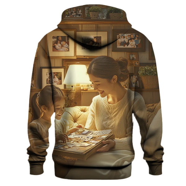 The Embrace of Time A Mothers Timeless Love Hoodie