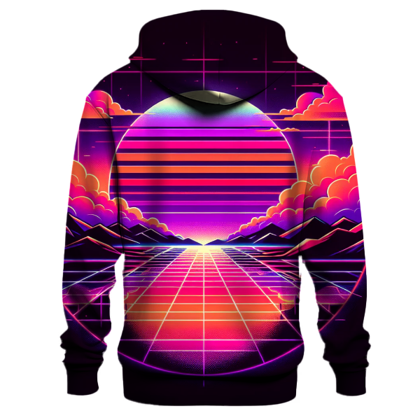 Synthwave Sunset Chill Hoodie