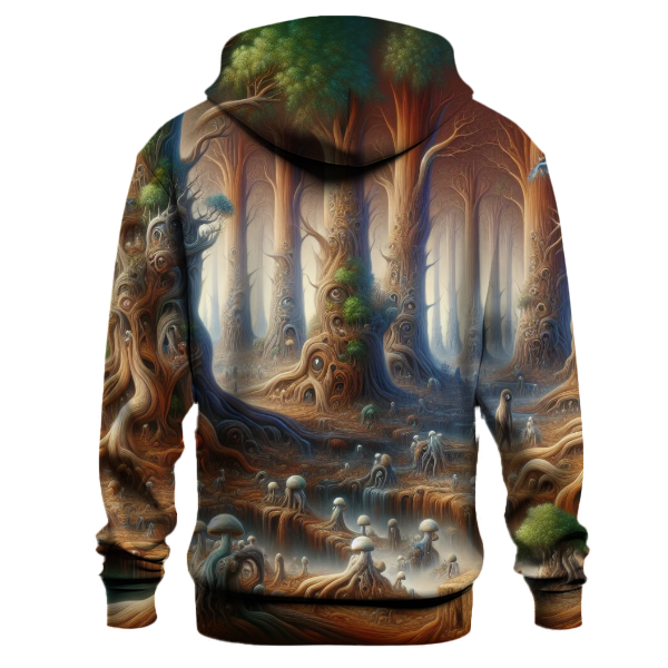 Surreal Forest Whimsy Hoodie