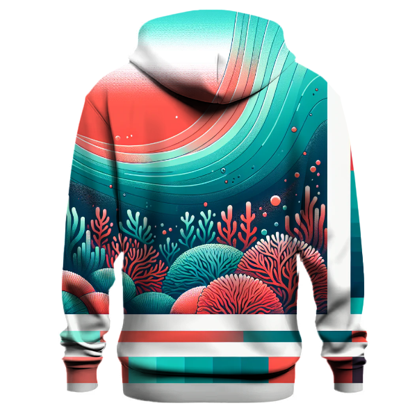 Coral Reef Bloom Hoodie