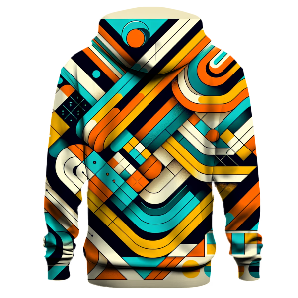Groovy Geometric Patterns Hoodie