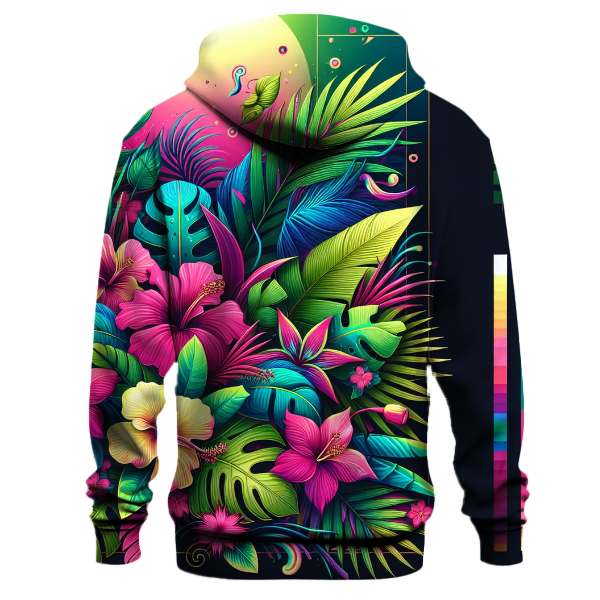 Electric Neon Paradise Hoodie