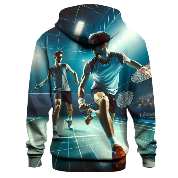 Badminton - Smash Through Hoodie