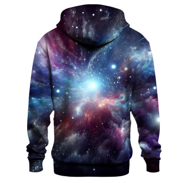 Dreamy Night Sky Exploration Hoodie