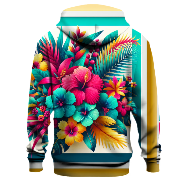 Tropical Floral Explosion Hoodie