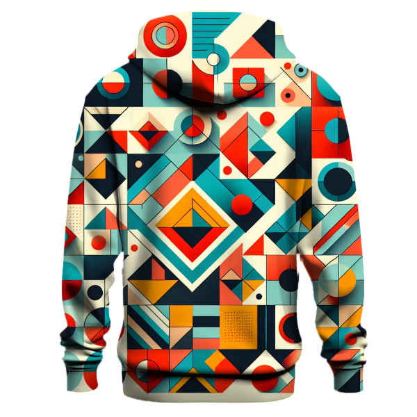 Radical Retro Geometric Hoodie