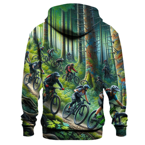 Mountain Biking Trail Hoodie