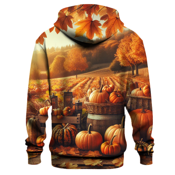 Golden Autumn Harvest Hoodie