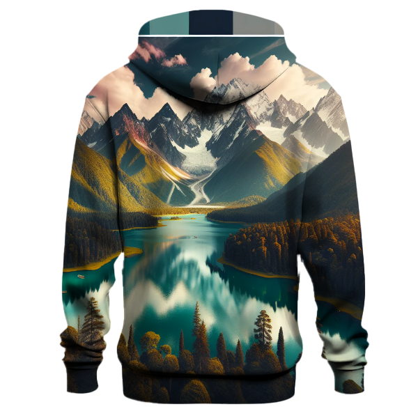 Majestic Mountain Panorama Hoodie