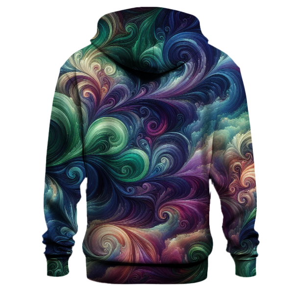 Emerald Twilight Symphony Hoodie