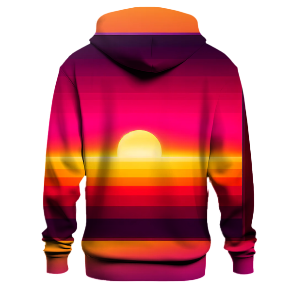 Vivid Sunset Gradient Hoodie