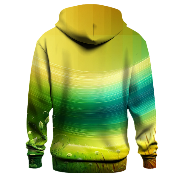 Vibrant Meadow Gradient Hoodie