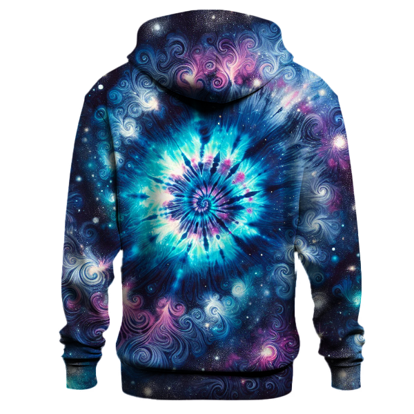 Celestial Night Tie-dye Design Hoodie