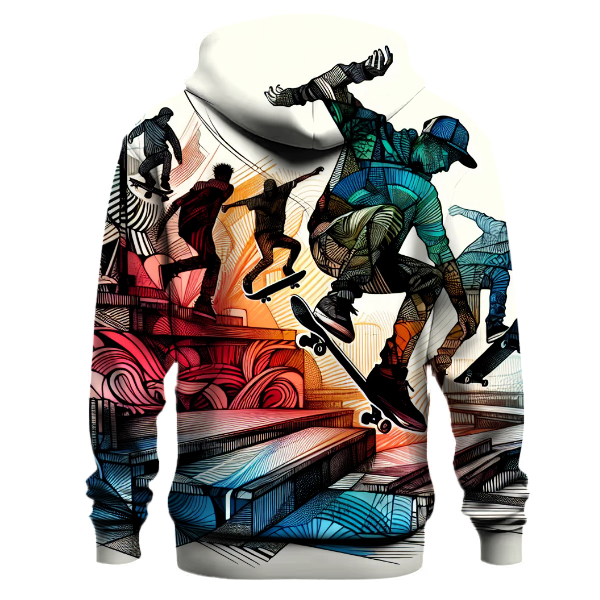 Skateboard Graphics Hoodie