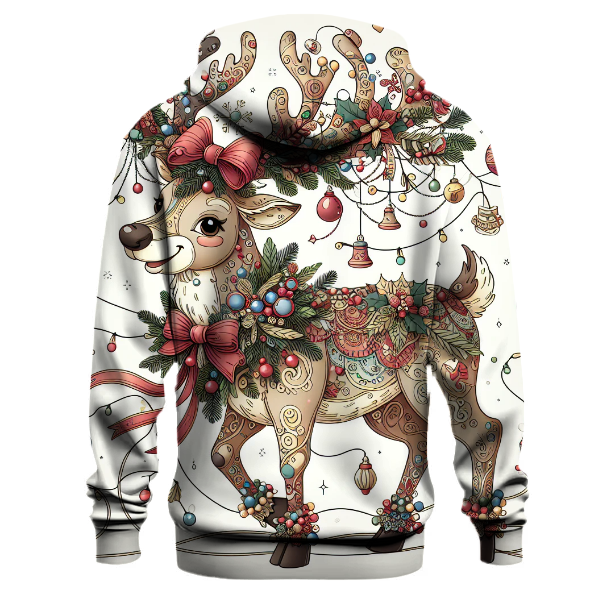 Merry Christmas Reindeer Hoodie