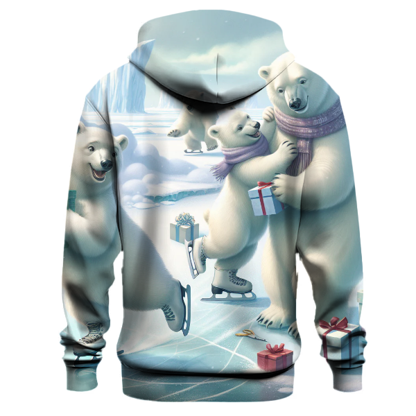 Polar Bear Christmas Capers Hoodie