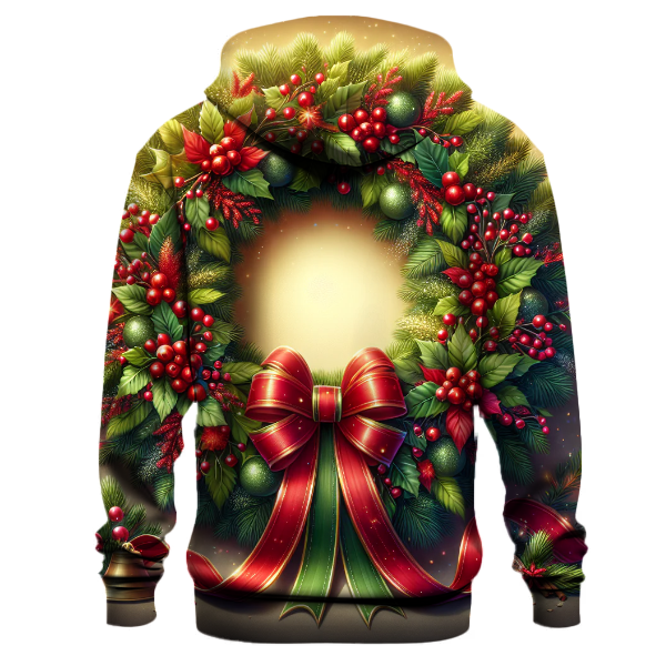 Charming Christmas Wreath Hoodie
