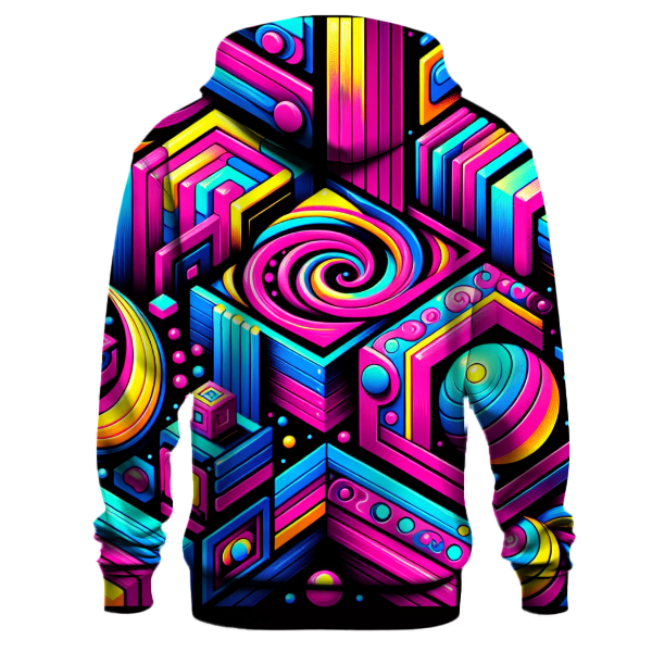 Neon Nostalgia Hoodie
