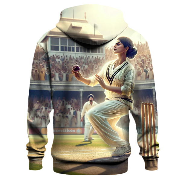 Cricket Bowling Spin Hoodie