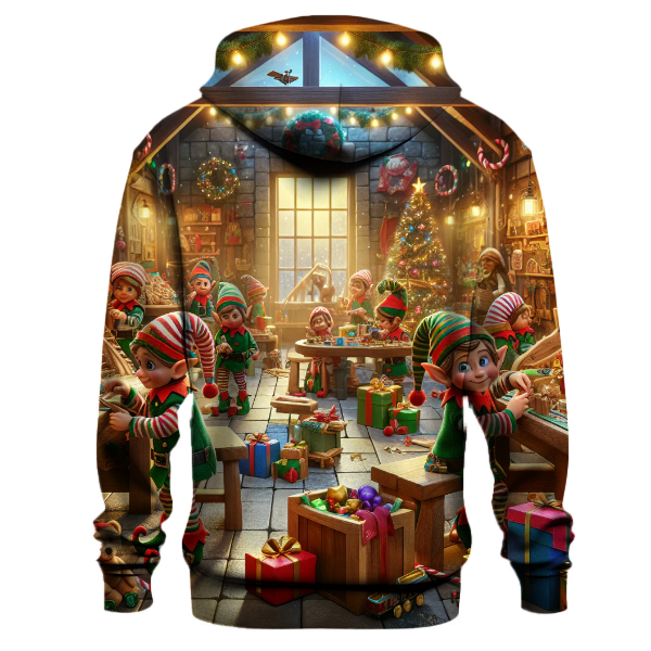 Jolly Elves Workshop Hoodie
