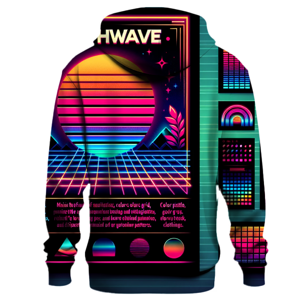 Synthwave Nightscape Hoodie