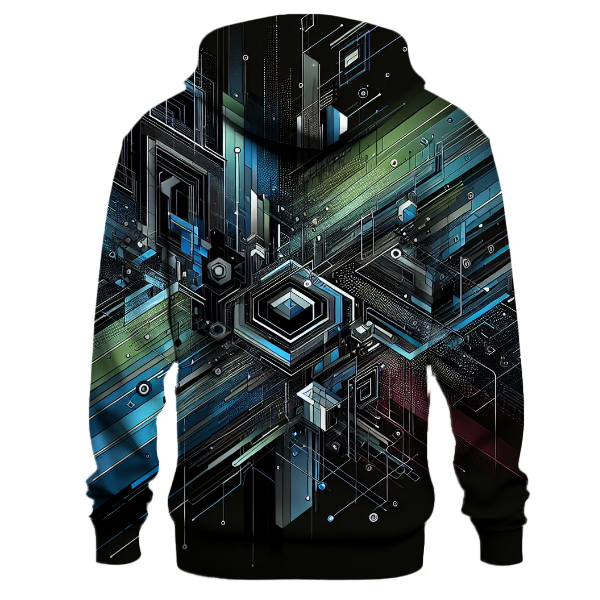 Futuristic Tech Fusion Hoodie