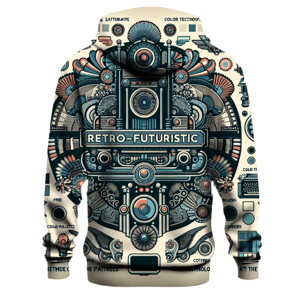 Retro-Futuristic Fusion Hoodie