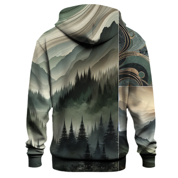 Mystical Mountains Tie-Dye Hoodie