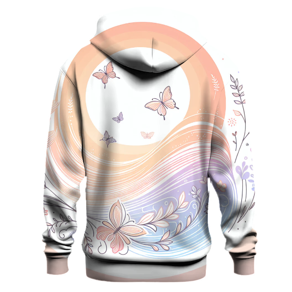 Charming Floral Cascade Hoodie